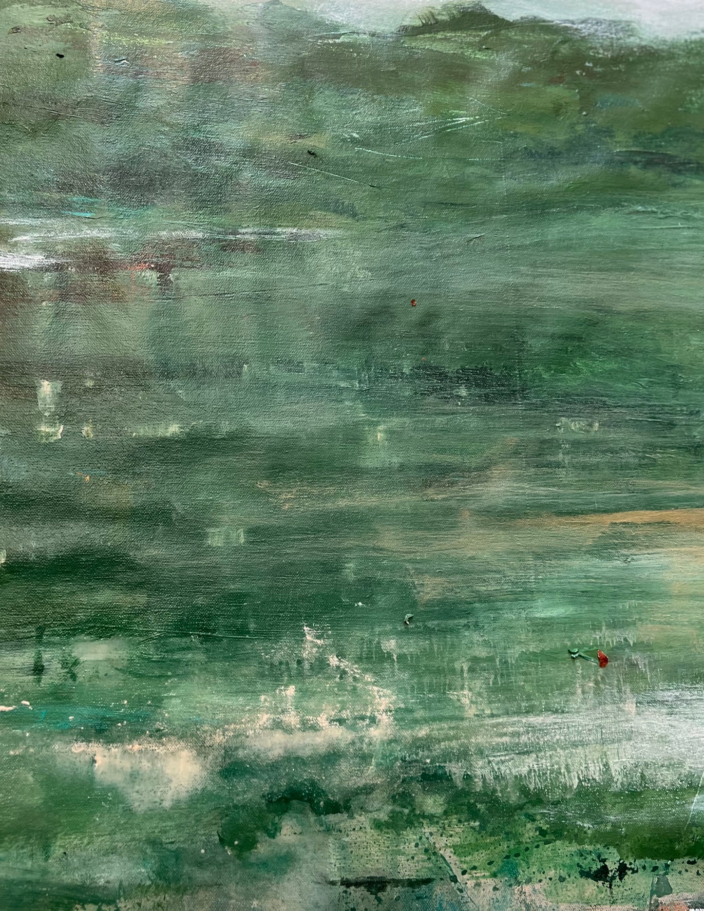Dreaming in the green fields