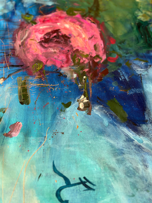 "It's been a while since the separation, but that person has not disappeared from my eyes"