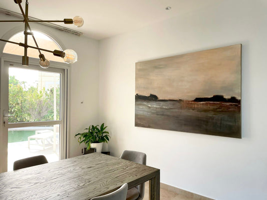 As the sun goes down