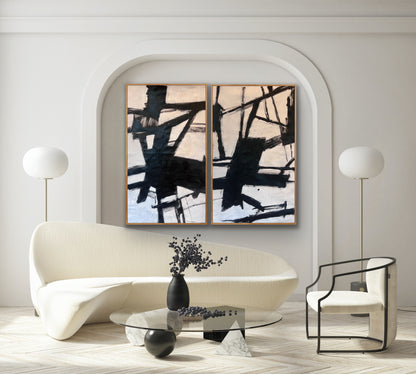Believe ( Monocohrome Diptych)