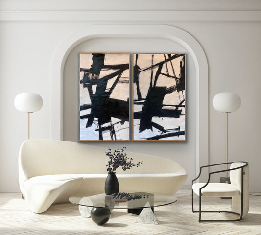 Believe ( Monocohrome Diptych)