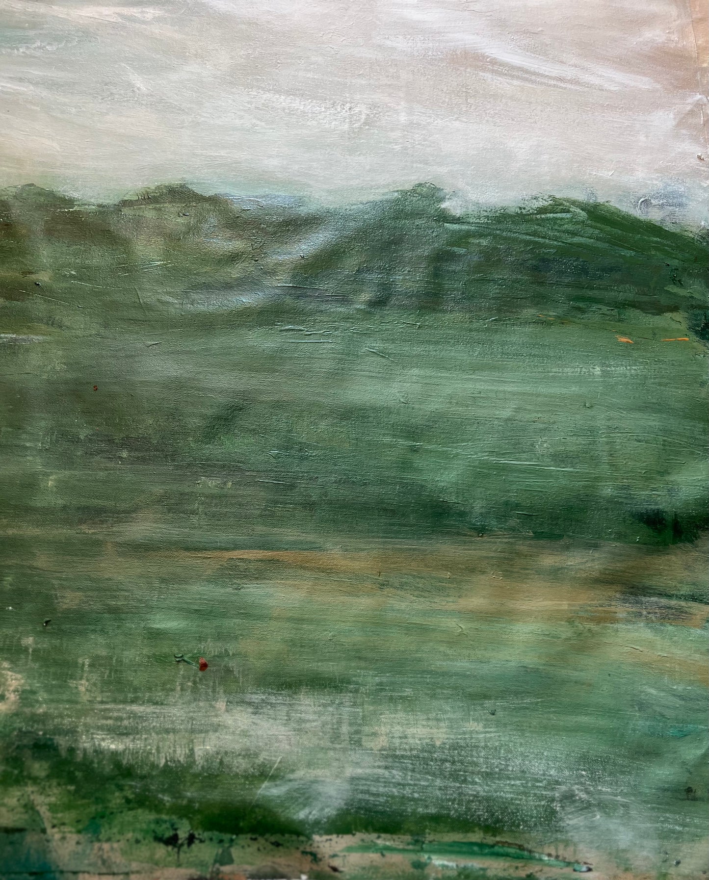 Dreaming in the green fields