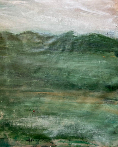 Dreaming in the green fields