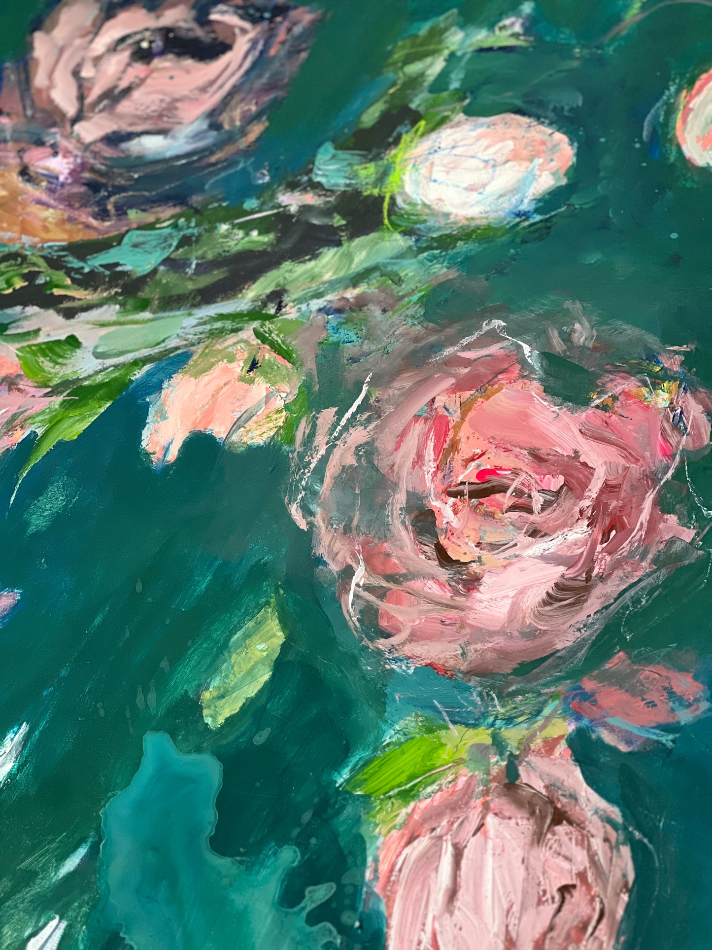 A floral dreamscape: where petals meet imagination