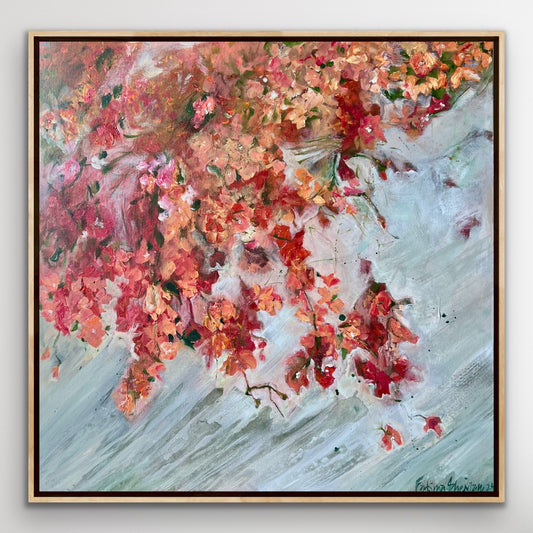 Orange Bougainvilleas